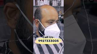 How to remove baldness Baldness solved in 2 hrs of hairpatches bondinghairfixing hairwigformen [upl. by Nalyorf]