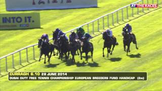 Highlights from the Dubai Duty Free Irish Derby 28th June [upl. by Latterll242]