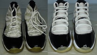 Heavily Worn Concord 11s Full Restoration Back to beauty [upl. by Salamone]