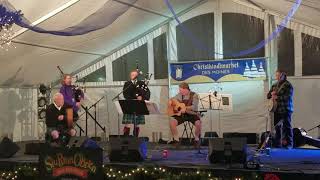 Bagpipers perform at Christkindlmarket Des Moines 2018 [upl. by Arron676]