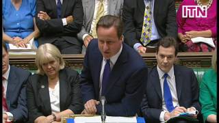 Harriet Harman confronts David Cameron over Budget during PMQs [upl. by Kimberly]