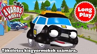 A város hősei  Összeállítás  Rajzfilmek Gyerekeknek  Animációs Rajzfilmek [upl. by Bodi442]