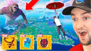 Fortnite CHAPTER 6 Everything NEW Mythics Bosses  Medallions [upl. by Tildi]