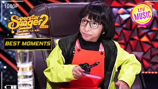 Rituraj ने की Himesh जी की Solid Mimicry  Superstar Singer Season 2  Best Moments [upl. by Nabatse]