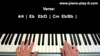 I Dreamed a Dream piano tutorial [upl. by Gardas881]