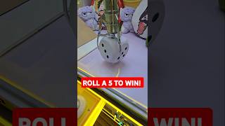 Roll a 5 To Win ANY Prize in This Claw Machine [upl. by Mccreery598]