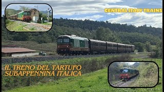 Il quotTreno del Tartufoquot  Subappennina Italica con D445 HD Video [upl. by Clara]