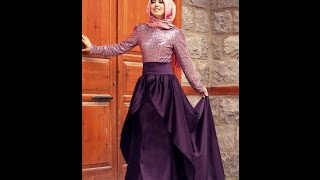 احدث فساتين محجبات 2015  2016  Hijab Dresses [upl. by Eugen331]