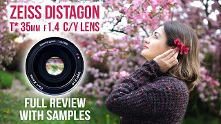 Carl Zeiss DISTAGON T 35mm F14 CY lens Full review with samples [upl. by Deb475]