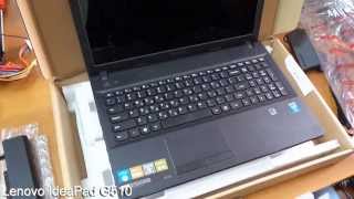 Lenovo IdeaPad G510 Unboxing [upl. by Bromley]