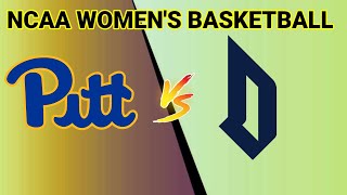 Pittsburgh Panthers vs Duquesne Dukes  20242025 NCAA Womens Basketball Live Score [upl. by Zsamot]