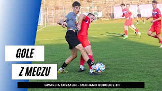 Gole z meczu Gwardia Koszalin  Mechanik Bobolice 31 [upl. by Aissak210]