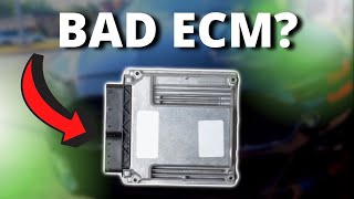 SYMPTOMS OF A BAD ECM ENGINE CONTROL MODULE [upl. by Morentz]