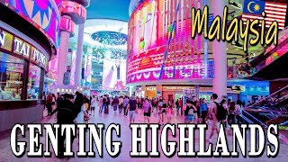 Malaysia Genting Highlands walking all day in this incredible mall [upl. by Hilten486]