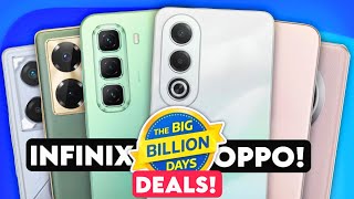 Oppo amp Infinix Phone Prices Revealed   Flipkart BBD 2024 Prices of Oppo amp Infinix Phones [upl. by Tamer]