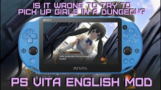 How to install DANMACHI English Mod on your PS VITA [upl. by Aerol]