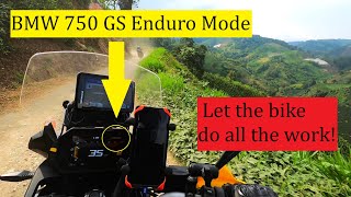 BMW 750 GS Enduro Mode Pereira to Apia Surprise Police welcome [upl. by Jenness641]