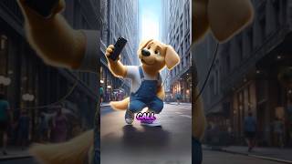 Golden Dog with his new phone memes funny edit [upl. by Hollenbeck172]