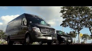 Intro to Sprinter Rentals with a MercedesBenz limo van and Mercedes Metris Van [upl. by Olivia]