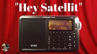 Eton Grundig Edition Satellit AM FM LW SW SSB AIR Band Radio Review [upl. by Ridglea204]