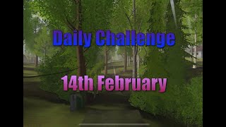 Disc Golf Valley Daily Challenge 14th Feb [upl. by Okramed722]