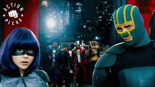 Epic Final Superhero Fight Full Scene  KickAss 2 [upl. by Ffilc489]