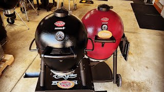 Honest Review Of The CharGriller Akorn Junior Kamado SmokerGrill Slow and Hot Its Awesome [upl. by Synn]