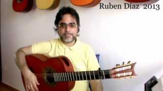 Buleria quotCompasquot Series 1 Ruben Diaz Flamenco Guitar Lessons on Paco de Lucias Technique [upl. by Adelaide]