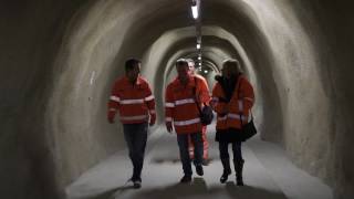 Tunnel LED lighting for Schallbergtunnel with English subtitles [upl. by Ripleigh881]