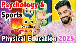 Psychology amp Sports  CH  9  CBSE Class 12th 2025 Physical Education 🔥 [upl. by Ronalda]