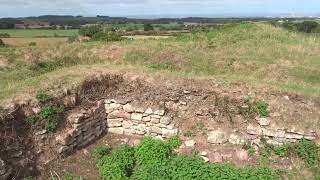 The impressive late 11th century Motte amp Bailey castle remains at Nether Stowey Somerset England [upl. by Trenton309]