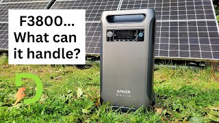 ANKER SOLIX F3800 EV Charging and Home Backup Testing and Review [upl. by Chrotoem]