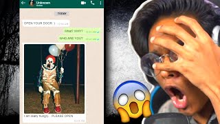 SCARIEST WHATSAPP CHATS😨 [upl. by Aniratac]