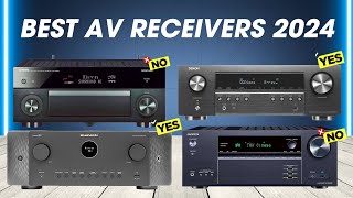 Best AV Receivers 2024 what I WISH I knew earlier… [upl. by Atikaj]