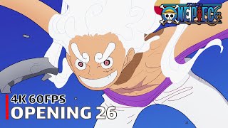 One Piece  Opening 26 【Uuuuus】 4K 60FPS  CC [upl. by Kevyn]