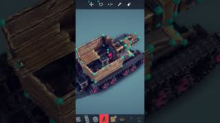 BESIEGE 비시즈 경전차 개조 자주포 besiege 비시즈 gameplay [upl. by Leese]