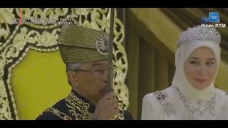 LIVE Istiadat Pertabalan Yang diPertuan Agong ke16 AlSultan Abdullah [upl. by Tecla]