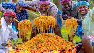 CHICKEN NOODLES  Chinese Hakka Chicken Noodles Recipe Cooking in Village  Chinese Street Food [upl. by Loos]