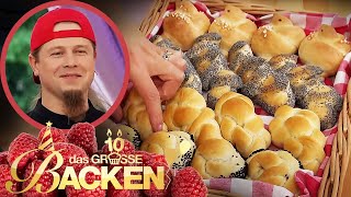 Axel Schmitts Brötchen Wird sich hier jemand verknoten  Aufgabe 2  Das große Backen 2022  SAT1 [upl. by Everson]