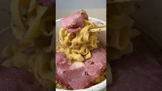 how to make truffle pasta cup noodles asmr koreanfood [upl. by Burny]