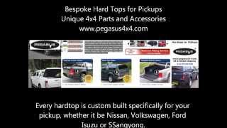 Nissan Navara Volkswagen Amarok Ford Ranger 4x4 Pickup Hardtops Covers Mitsubishi Toyota UK Global [upl. by Nyleahcim]