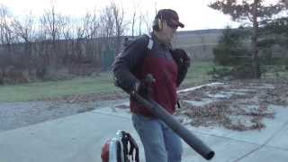 Leaf Blower Comparison Featuring Stihl amp Redmax Backpacks [upl. by Rimhsak]