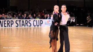 12th Antwerp Stars Cup  GrandSlam Latin  solo Chacha  Gabriele Goffredo amp Anna Matus [upl. by Ifen600]