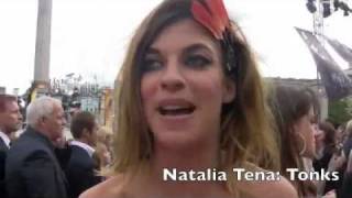 Deathly Hallows 2 World Premiere  Natalia Tena [upl. by Aniat]