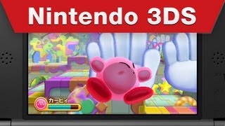 Nintendo 3DS  Kirby Gameplay Teaser [upl. by Hesther]