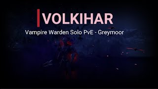 Volkihar  Frost Vampire Magicka Warden PvE Solo Build  Greymoor Patch [upl. by Eessac]