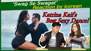 Swag Se Swagat reaction by korean Tiger Zinda Hai  Salman Khan  Katrina Kaif  Vishal amp Shekhar [upl. by Cocke]