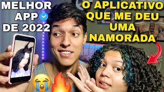 O MELHOR APLICATIVO para NOVOS AMIGOS NAMORAR e CONHECER PESSOAS perto Minha Experiência Pessoal [upl. by Aelam]