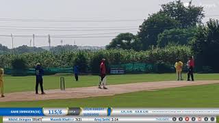 Live Cricket Match  Delhi Knight Sloggers vs Game SwingersGS  06Oct24 0734 AM 20 overs  Pion [upl. by Arrek]