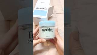 unboxing torriden hyaluronic acid toner pad✨💦 [upl. by Flossy]